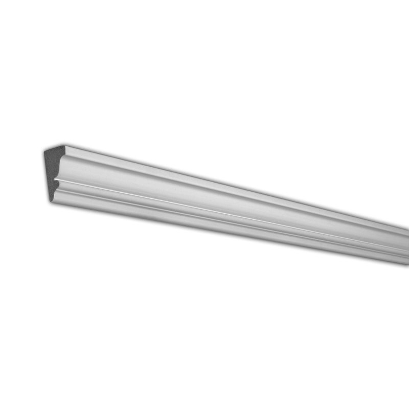 Primed White Polystyrene Crown Moulding 8-Pack