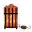 Lampe de sel style panier en métal Himalayan Glow Picket Fence - gradateur et cordon certifié ETL3
