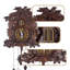 Horloge murale Tahlequah-361606459