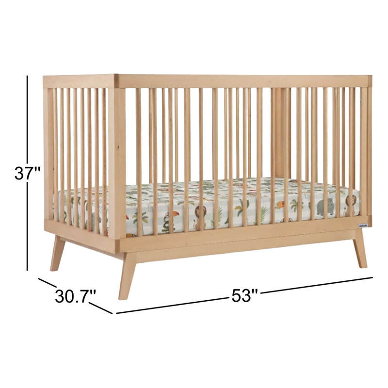 Soho 3-in-1 Convertible Crib, Natural