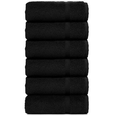 Ensemble de 6 serviettes en coton Wellston