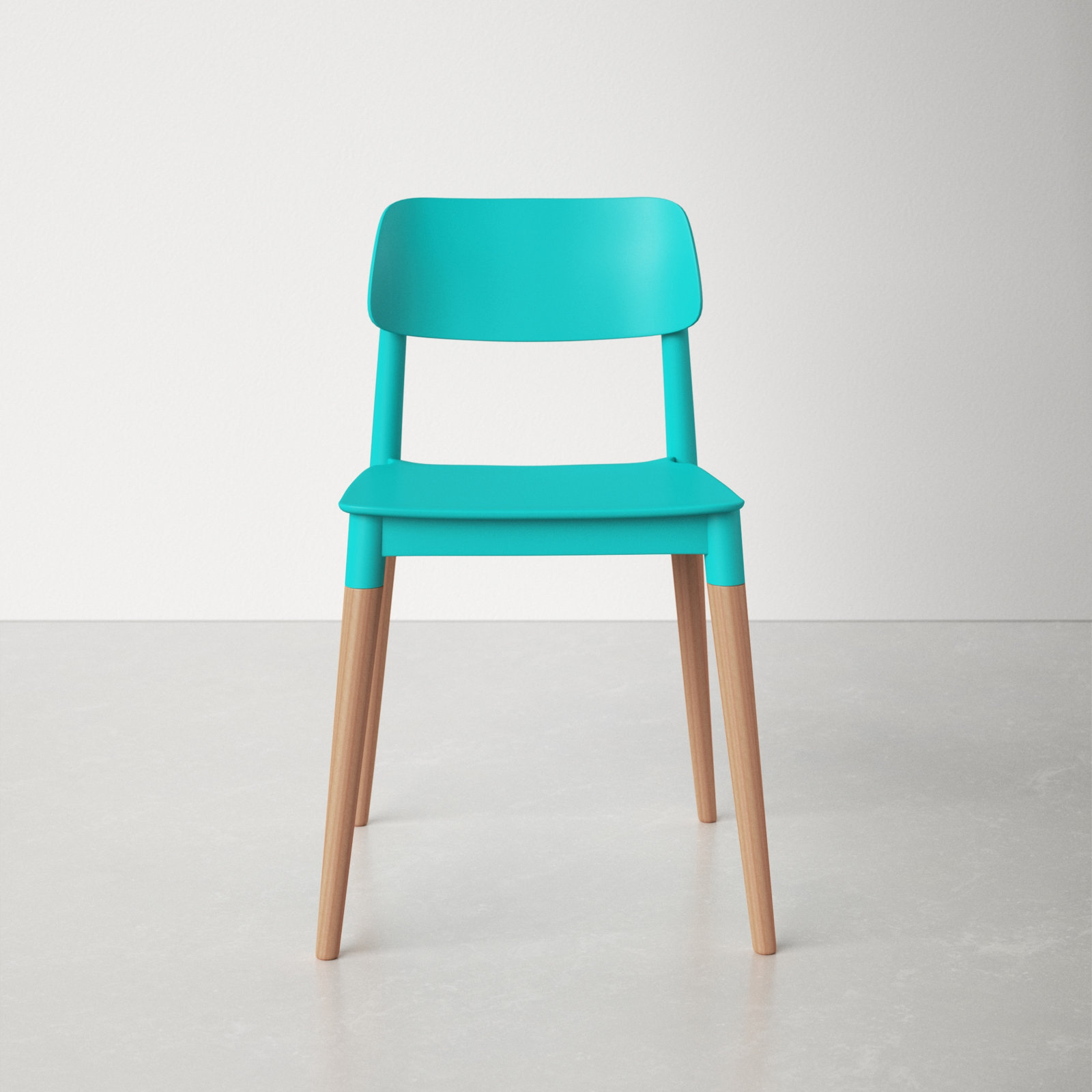 Jago Side Chair, Turquoise, 1