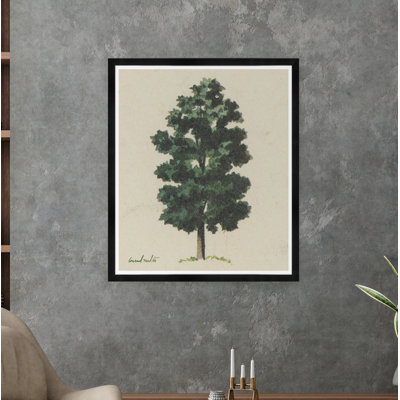 Vert forêt avec cadre noir