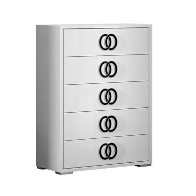 Commode 5 tiroirs Falecia