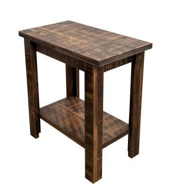 TABLE D'APPOINT RECTANGLE TOUT BRUT