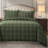 Windowpane Plaid Classic Modern Rustic Cotton Comforter Set-93175213-89603344
