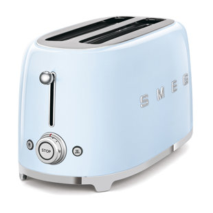 Smeg 2 Slice Toaster - Matte Champagne