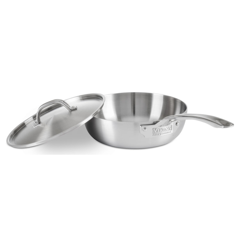 Viking Professional 5-Ply 3-Quart Saucier with Lid