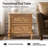 Lundgren 24"W Traditional 2-Drawer End Table with Simple Assembly and Charging Station-2042385956