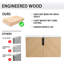 Base de meuble-lavabo simple 30 po