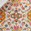 Tapis ivoire en laine touffeté à la main à motif floral Jahiem-1746306144