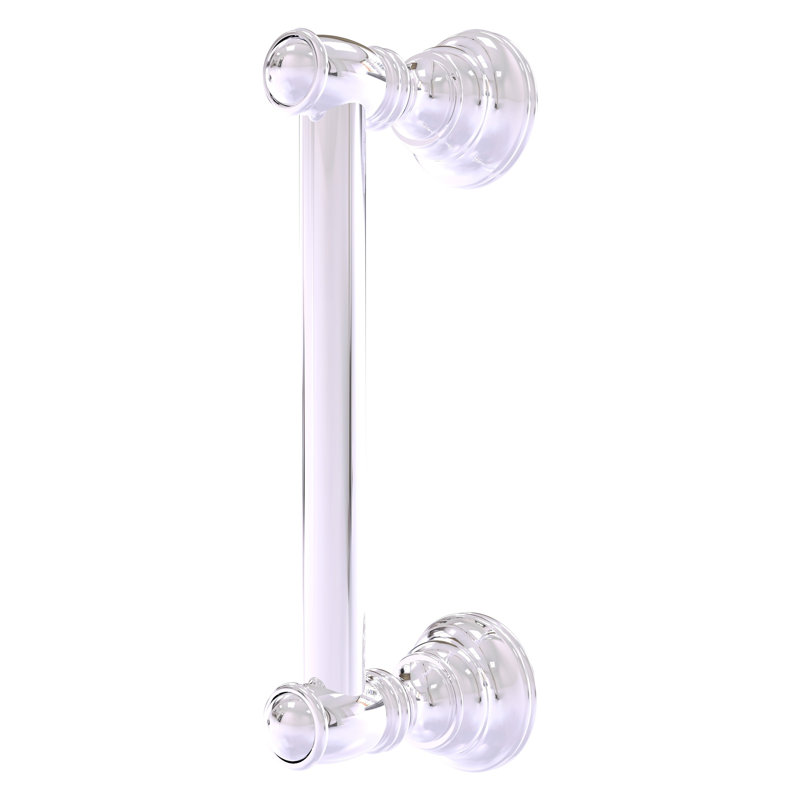 Poignée d’électroménager 8 po à centre Freyja, Chrome poli