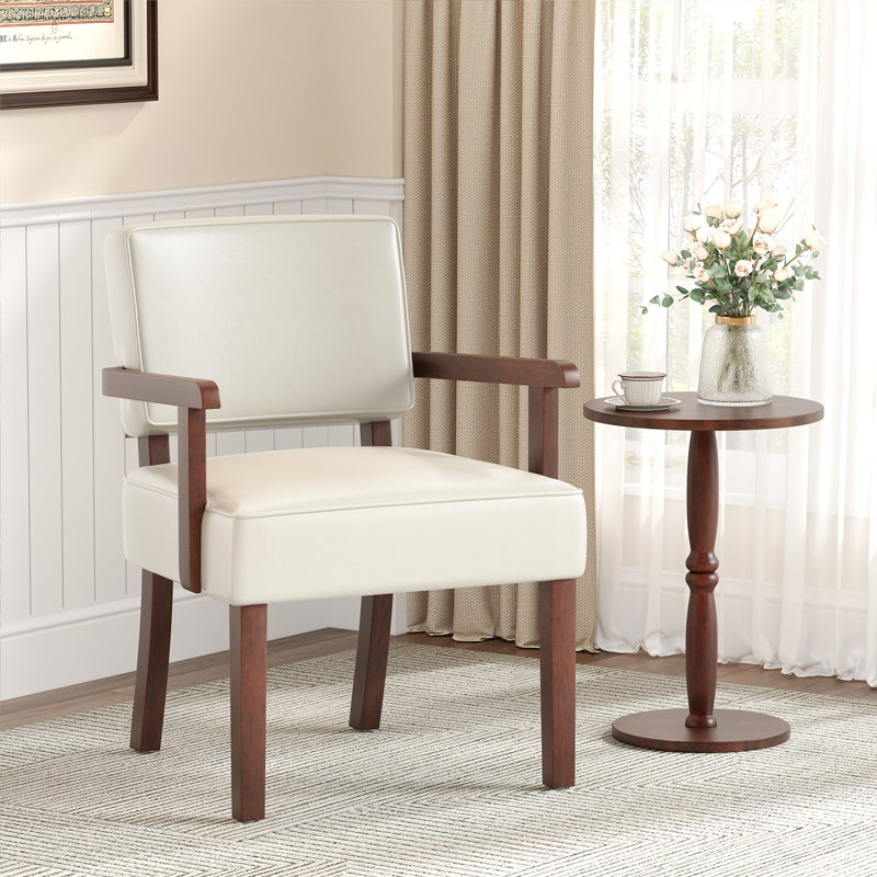 Fauteuil d'appoint Naethan, Beige