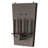Omega Steel Flush Mounted Sconce