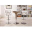 Ensemble de 2 tabourets de bar Upholstery Airlift-468352547