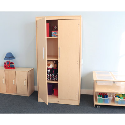 3 Compartment Manufactured Wood Classroom Cabinet