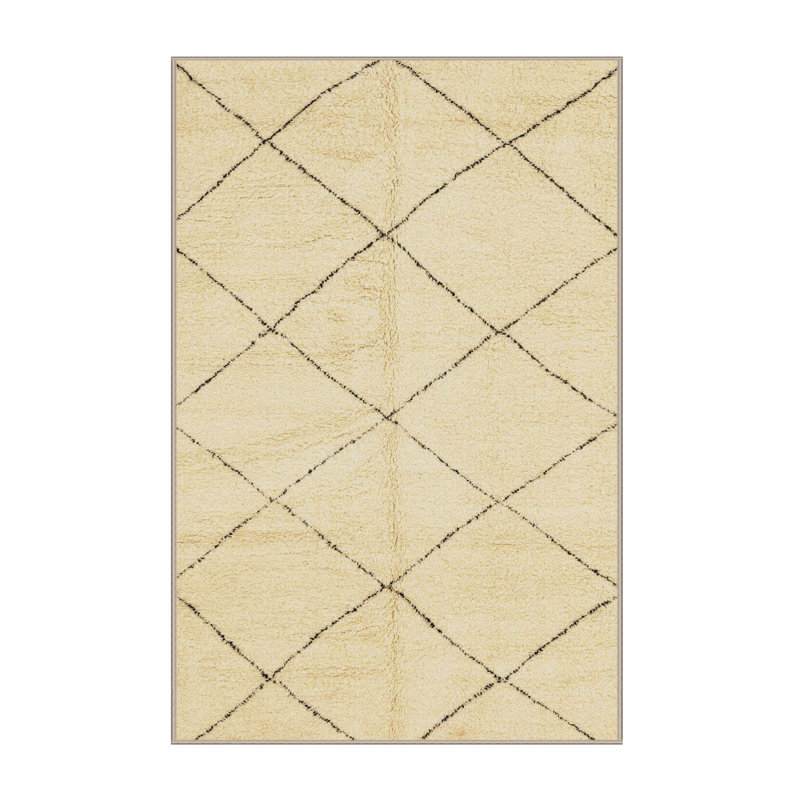 Tapis abstrait moderne 2945, Tapis de couloir 2 pi x 5 pi
