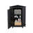 Bathroom Cabinet Triangle Corner Storage Cabinet with Adjustable Shelf-1780888804