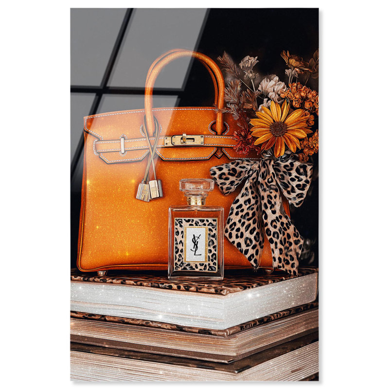 «Leopard Fall Glam» par Art Remedy, H 36 po x l 24 po