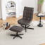 Chaise d'appoint et repose-pieds-130134272