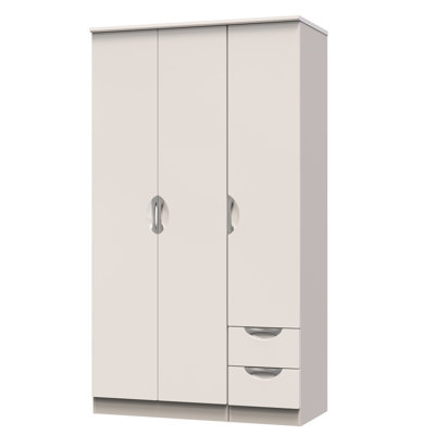 Bhodhini Manufactured Wood Wardrobe