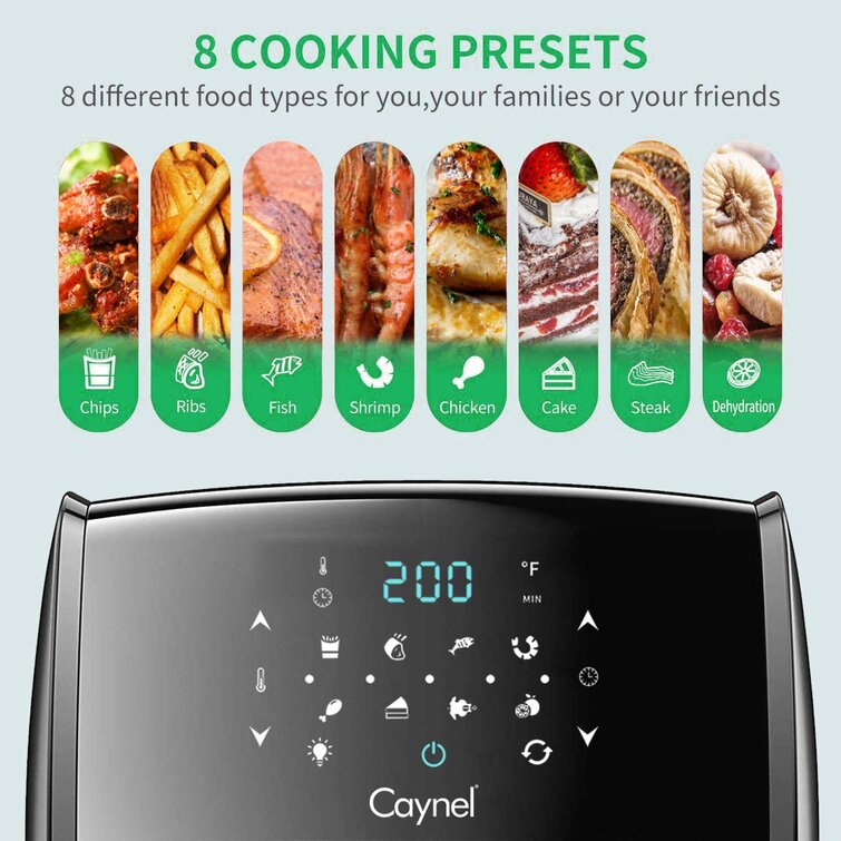 CAYNEL 12.02 Liter Air Fryer & Reviews