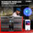 5 Core Audio Mixer 12 Channel DJ Soundboard USB Interface Bluetooth Mixing Console w Repeat Delay +48V