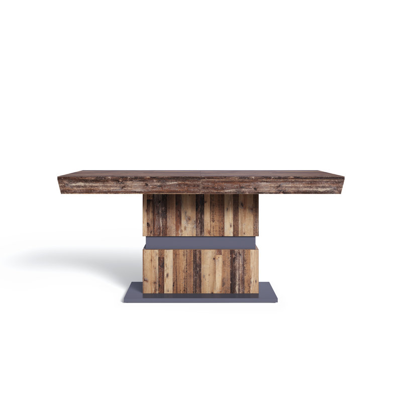 Fauve Dining Table, 75cm H x 160cm W x 85cm D, Light Brown