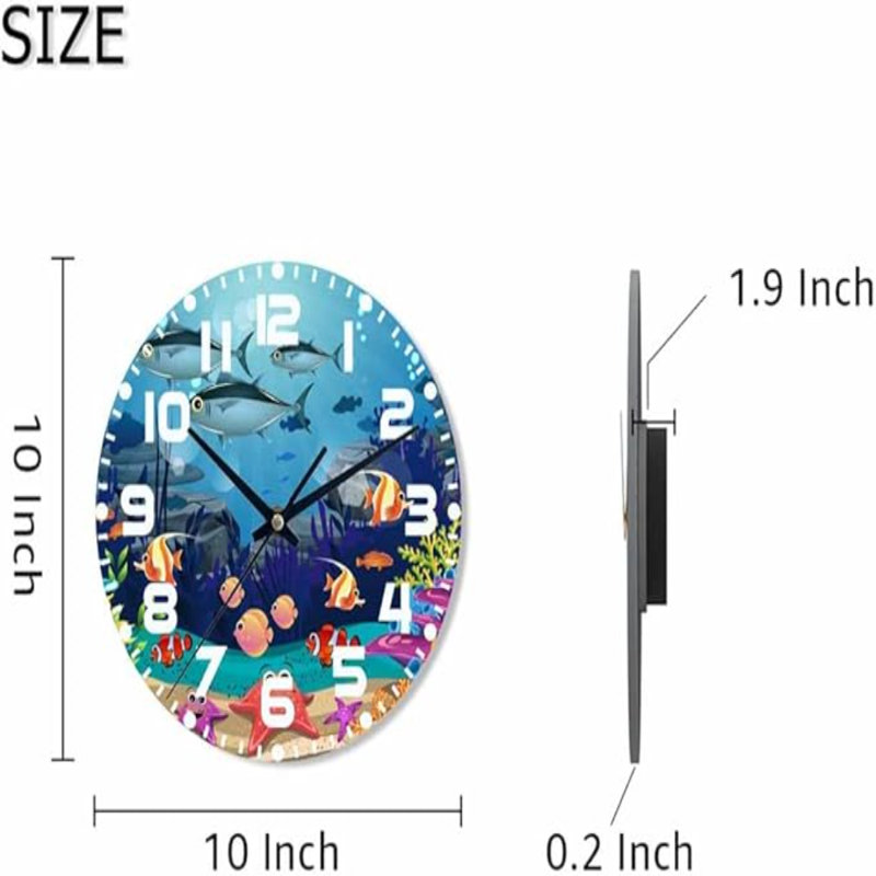 Horloge murale Ocean