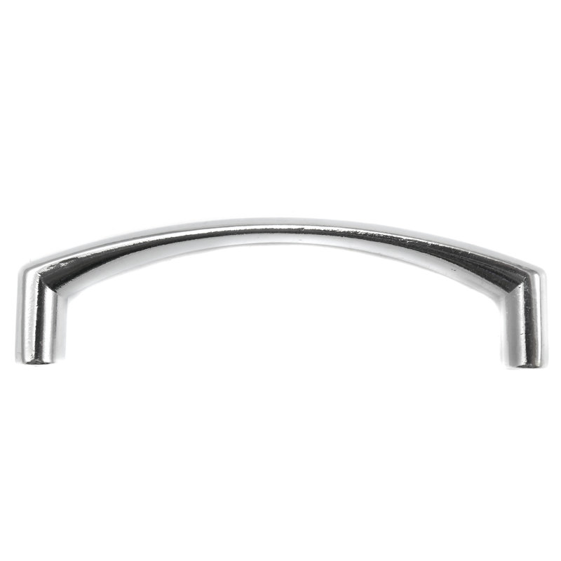 Poignée arche 3,78 po Aventura, Chrome poli