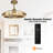 Giovanny 27.3" W Integrated LED Caged Ceiling Fan-924077881