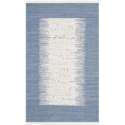 Aitken Hand Woven Cotton Abstract Rug