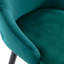 Yes Upholstered Velvet Bar Stool with Iron Frame-1957901206