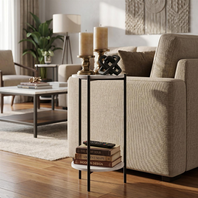  Table d'appoint ronde Besi