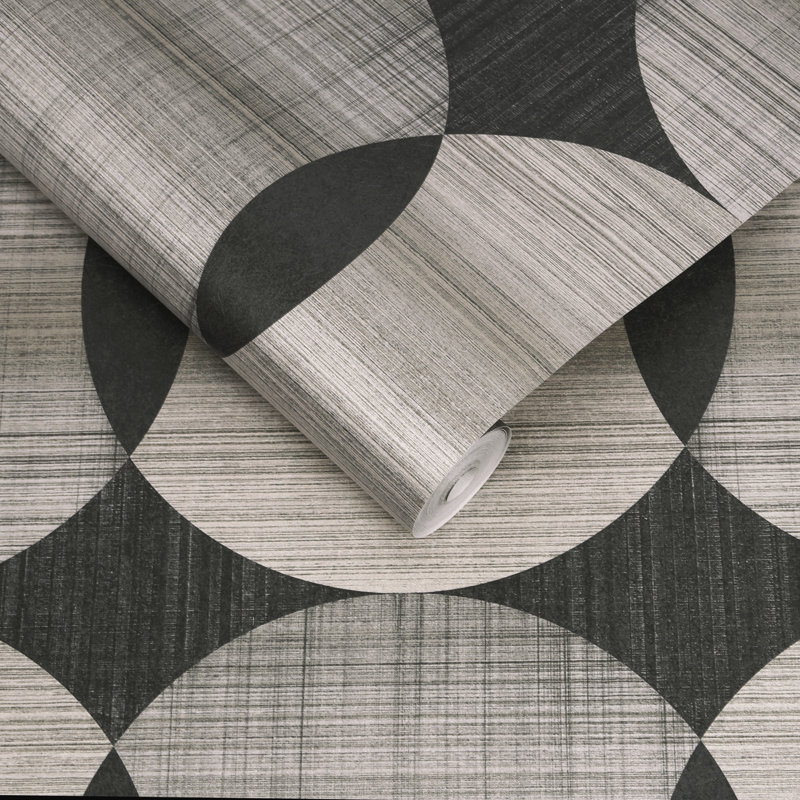 Tramonto Acacia Wallpaper, Gray