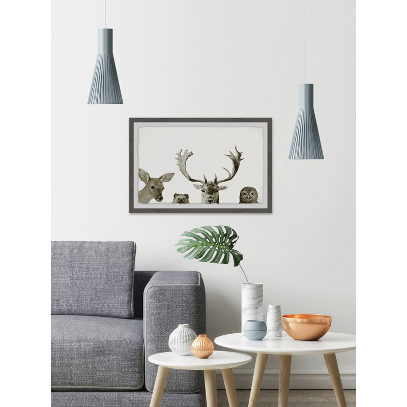 Kings Of The Hallway by Marmont Hill - Single Picture Frame Painting, 61cm H x 91cm W