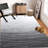 Large Area Rugs 8x10 Modern Ombre Living Room Rugs with Non-Slip Backing, Non-Shedding Gradient Color Accent Rugs, Machine Washable Contemporary Floor Carpet for Bedroom, Gray-61782404-61782400