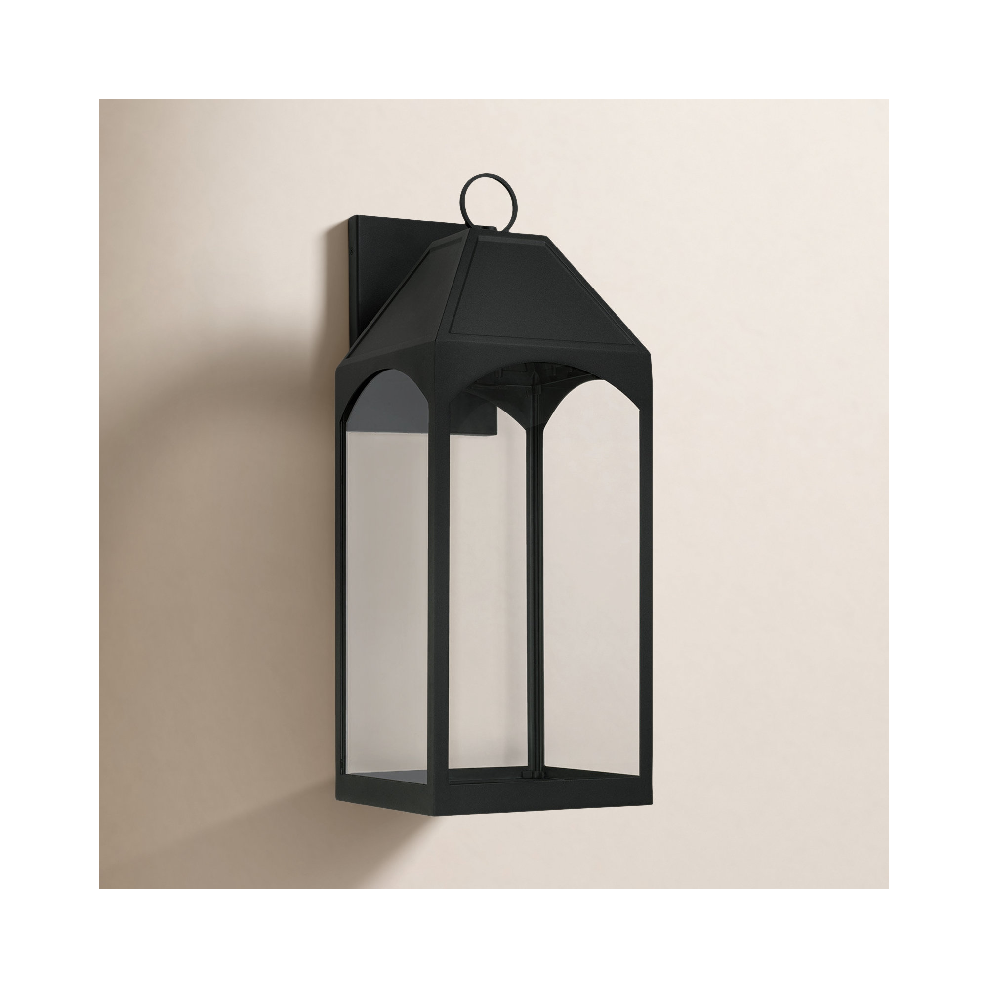 Adamsville Single Light Outdoor Wall Light, 26.25" H x 9.75" W x 11.5" D