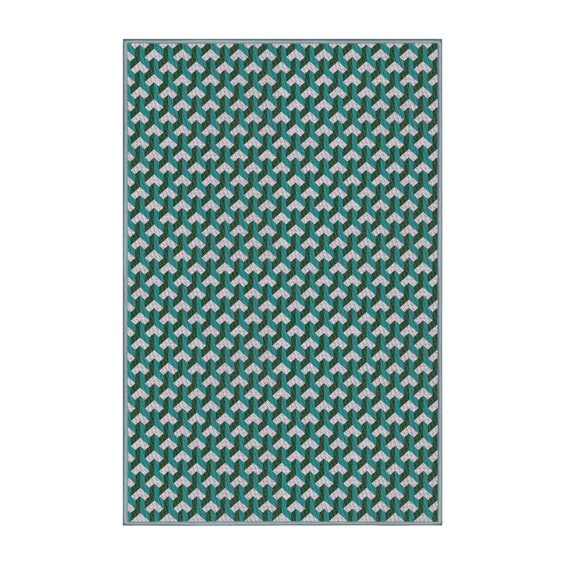Tapis vert Power Loom, Rectangle 7 pi x 9 pi