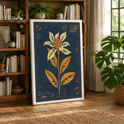 Gilded Botanica Botanical - Wrapped Canvas