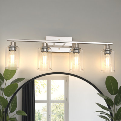 2 - Light Industrial Vanity Light For Bathroom