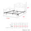 Lit standard à profil bas Sellersburg-31645477