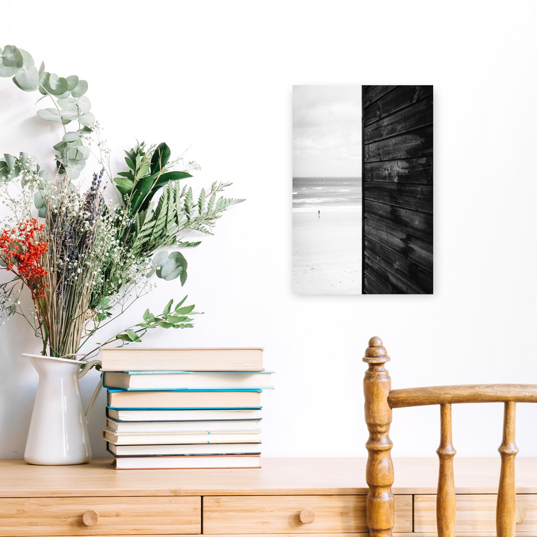 Beach Wall Solitude Minimalist Peaceful Serene Coastal Wall Art Print