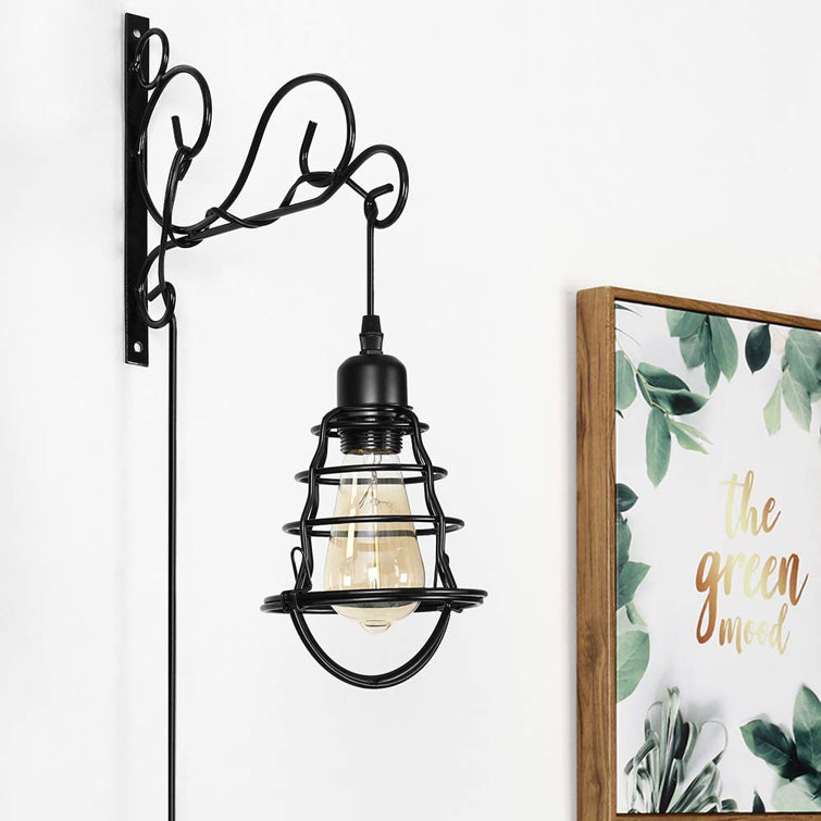 Zellner 1 - Light Satin Black Caged Pendant
