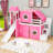 Jaleana Slat Loft Bed with Bookcase-1683763808-1683763811