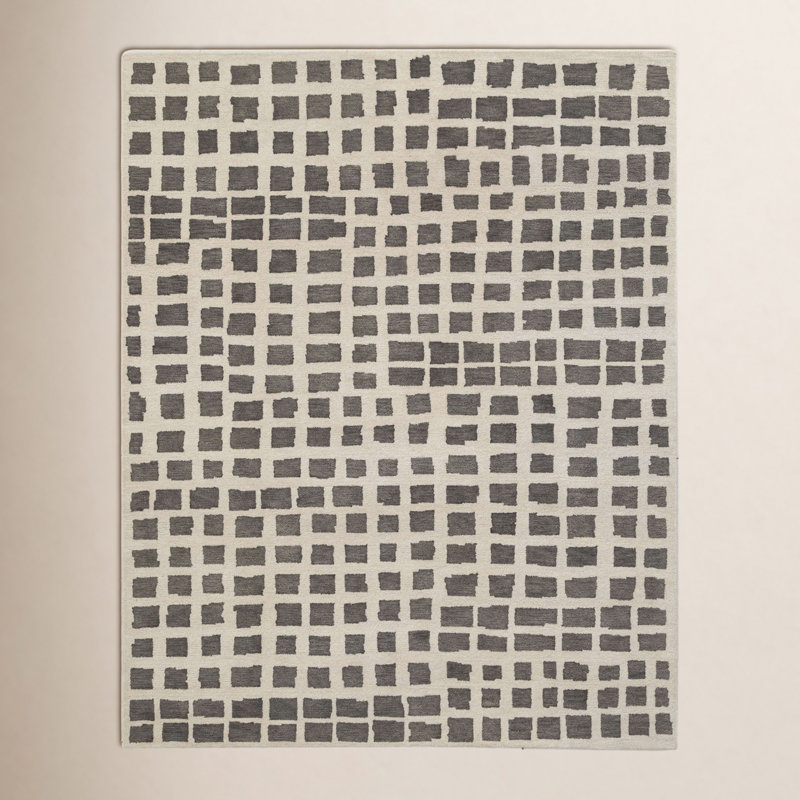 Rudy Hand Tufted Wool Indoor Rug, Rectangle 8'9" x 11'9"