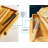 Large Bamboo Bread Board With Large Bread Knife And Crumb Catcher, Bread Slicer, Bread Slicer For Homemade Bread