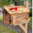 Amish Log Cabin Mailbox, Handmade