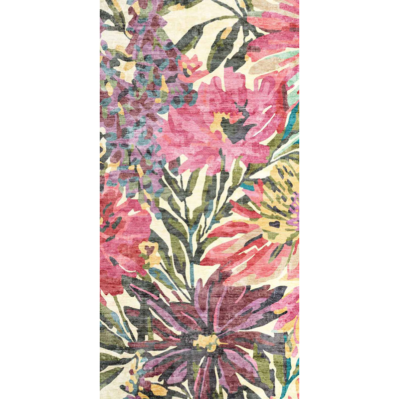 Tapis Camellia, Rectangle 3 pi x 5 pi 10 po