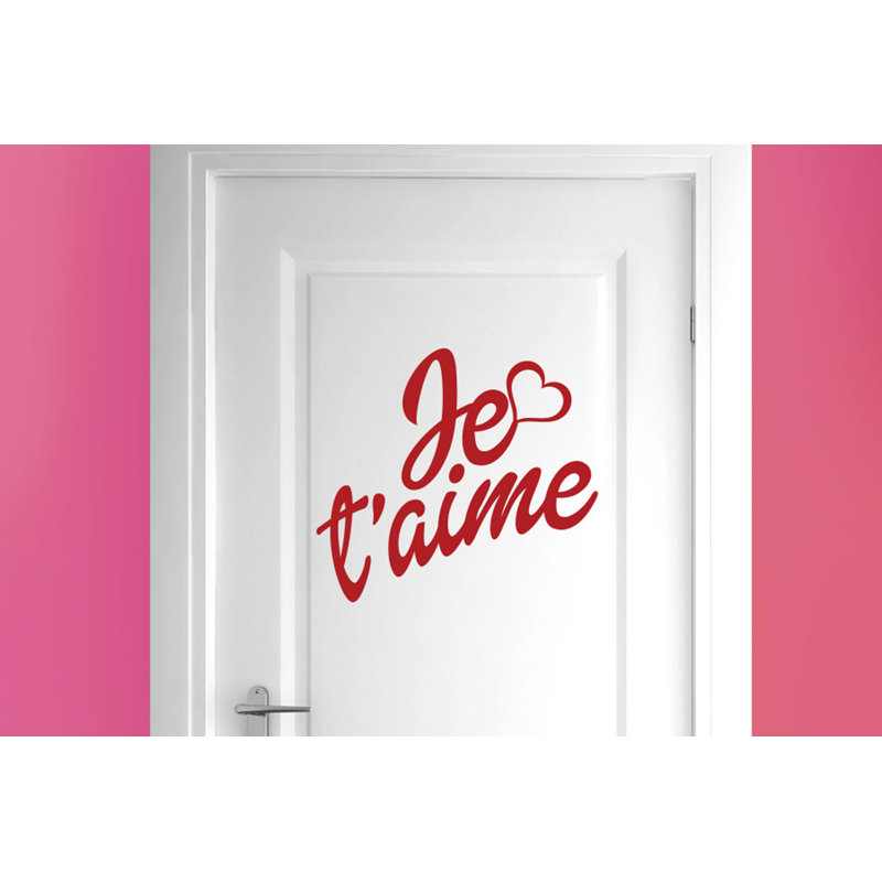 Wall Decal, Dark Red